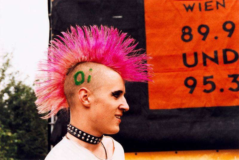 Punk at the "Donauinselfest" (photo by Didi Sattmann), 1996 © Wien Museum Haut_und_Haar_PR_Foto_13.jpg