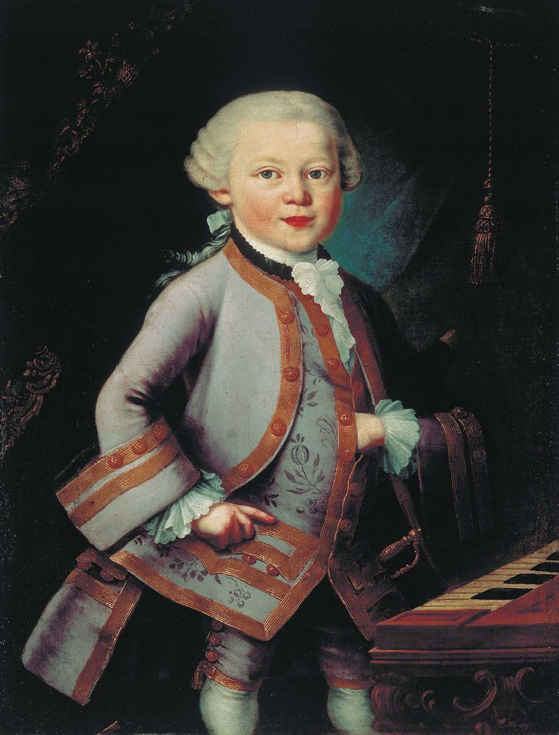 W. A. Mozart im Galakleid, Pietro Antonio Lorenzoni (1721-1782), Oil on canvas, 1763, Picture credits: Salzburg, ISM, Mozart-Museen & Archiv Mozart-im-Galakleid.jpg