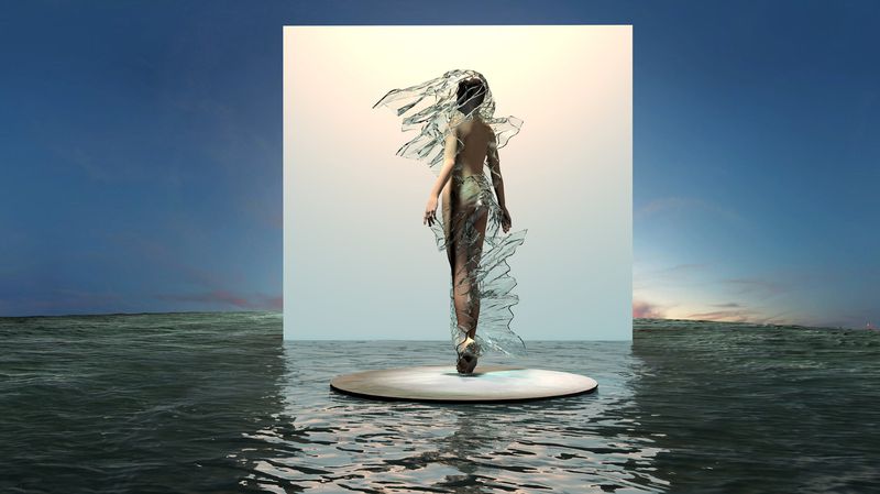 Scarlett Yang | CC BY-NC-ND 4.0 ie Designerin Scarlett Yang entwirft experimentiert unter anderem mit einem Material aus Algen, das nach Gebrauch wieder in Wasser aufgelöst werden kann