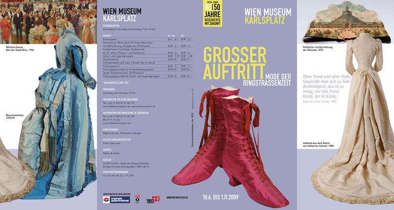 Wien Museum Grosser Auftritt Folder 1