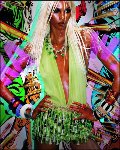 1|10  © VOGUE Germany, 2003, Yasmin Warsame. Photography: Ruven Afanador